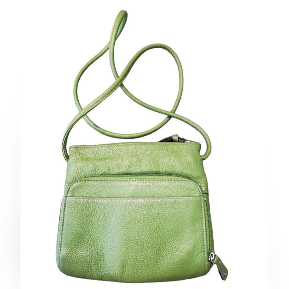 Green Tignanello crossbody bag - Picture 2 of 4